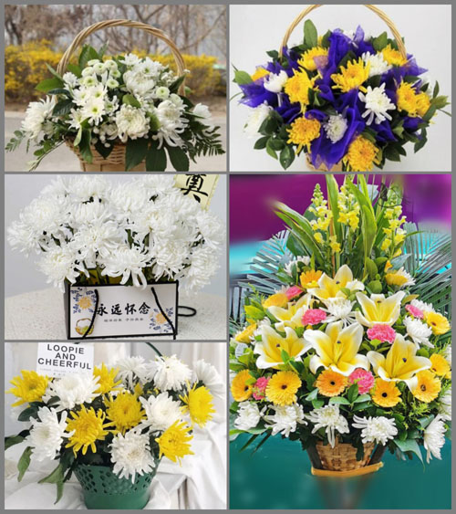 广东清远市英德市黄花镇放板村白事提篮配送